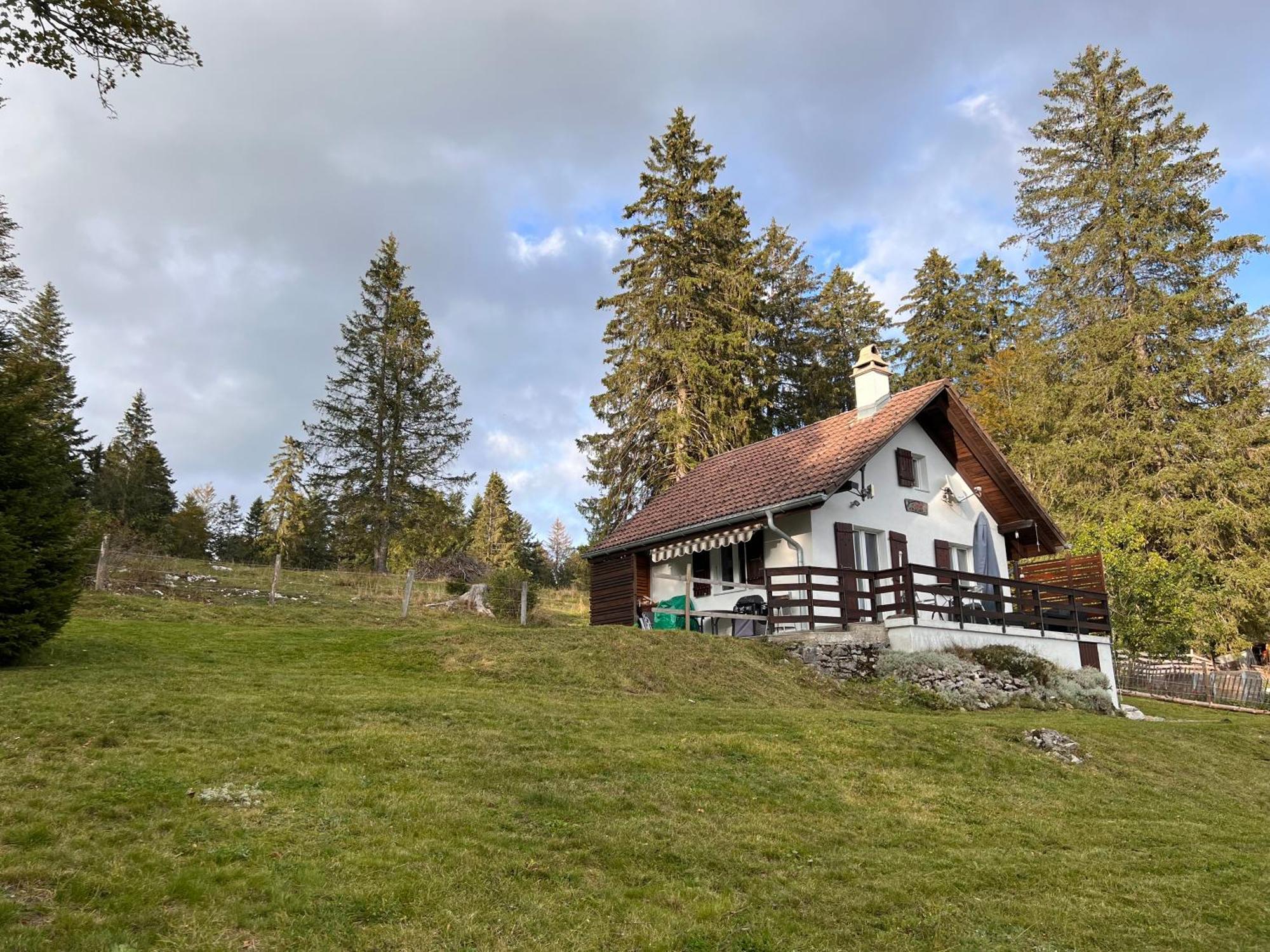 Вілла Le Joly Chalet Saint-Imier Екстер'єр фото